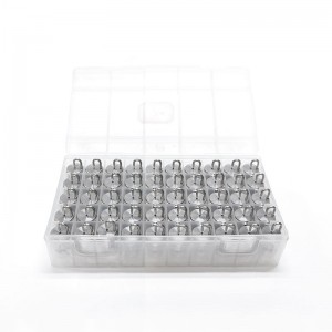 ルビーは霧化ノズルに当たる