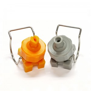 プラスチック調節可能なボールクリップノズル