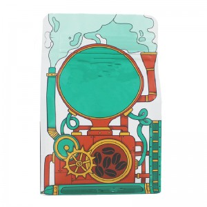 8サイドシールの自立型バッグ