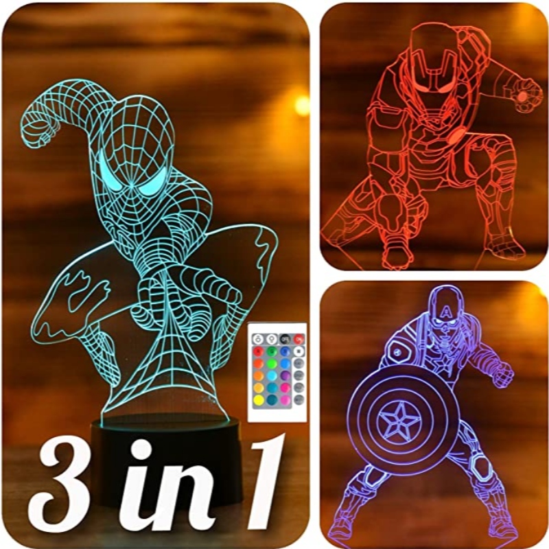 アクリルの3D夜光