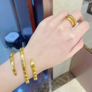 Tuochen Jewelry Factory 24k/18k/14k/10k/9k女性ギフト用ゴールドブレスレット