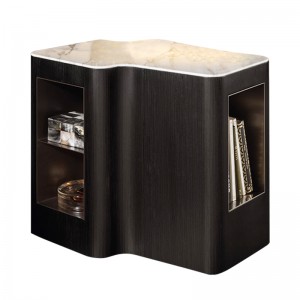 寝室の家具木製ベッドサイドテーブルナイトスタンド