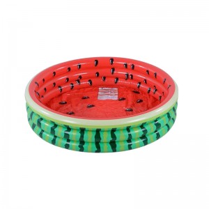子供用プール、子供用のインフレータブルプール、スイカの水泳リング