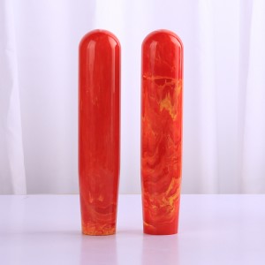 アダプター付きギアシフトノブ樹脂ボールヘッド刻まれたシフトノブとアダプターファクターの卸売カスタム