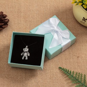 ジュエリーハイエンドリングボックスボウノットボックス小さなブレスレットイヤリングボックスジュエリーボックス