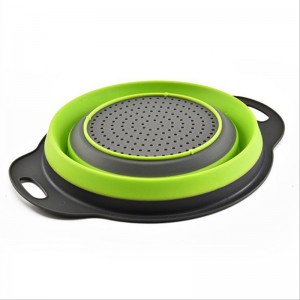 多機能折りたたみ式野菜フルーツウォッシュストレージシンクプラスチックフィルター折りたたみ式排水バスケット