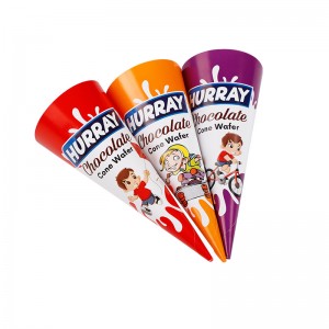 フードグレードアイスクリーム紙アイスクリームアイスクリームコーンコーンペーパーパッケージと印刷メーカーオンデマンドのデザインと生産