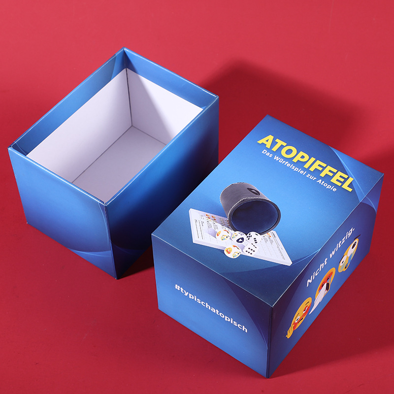 工場エンターテイメントのおもちゃパッケージボックスティアンディカバーパッケージングボックスカラーボックス印刷ロゴ