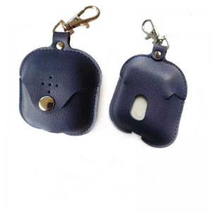 Apple Airpods Pro 3保護ケース、Bluetoothワイヤレスヘッドセットボックス、ストレージボックス保護ケース、完全に覆われた、スクラッチ耐性、イタリアの革張りの茶色に適しています