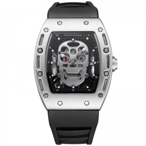 ファッションスカルメンズ\\\\ \'sクォーツウォッチダニエルゴーマンgo11クリエイティブダイヤルウォッチマンクロックゴールドライフ防水男性\\\\の時計スポーツスタイル