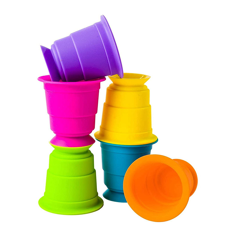 吸引Kupz Silicone Stacking Cups Toy