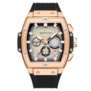 Daniel Gormango13 Brand Waterproof Watch Men \\\\ \'s ClockSpastsレジャーユニークなクォーツラグジュアリースクエアメンズ\\\\の時計