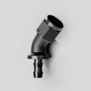 ワンピースフルフロー途切れないバーブプッシュロックホースはフィッティングを終了します