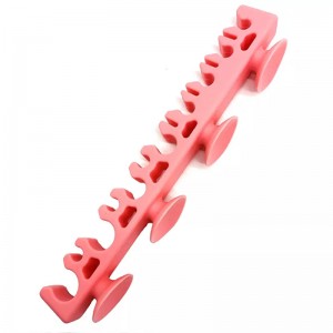 化粧品ツールのバスルーム用のシリコンメイクドライホルダー