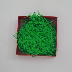 卸売高品質の装飾ラフィアシュレッドボックスフィルリングクリンクルシュレッドペーパーギフトボックスフィルクラフトパッキングクリンクルペーパーシュレッド