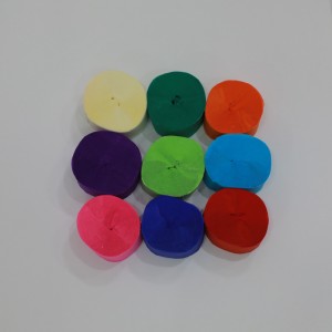 クレープペーパーストリーマー