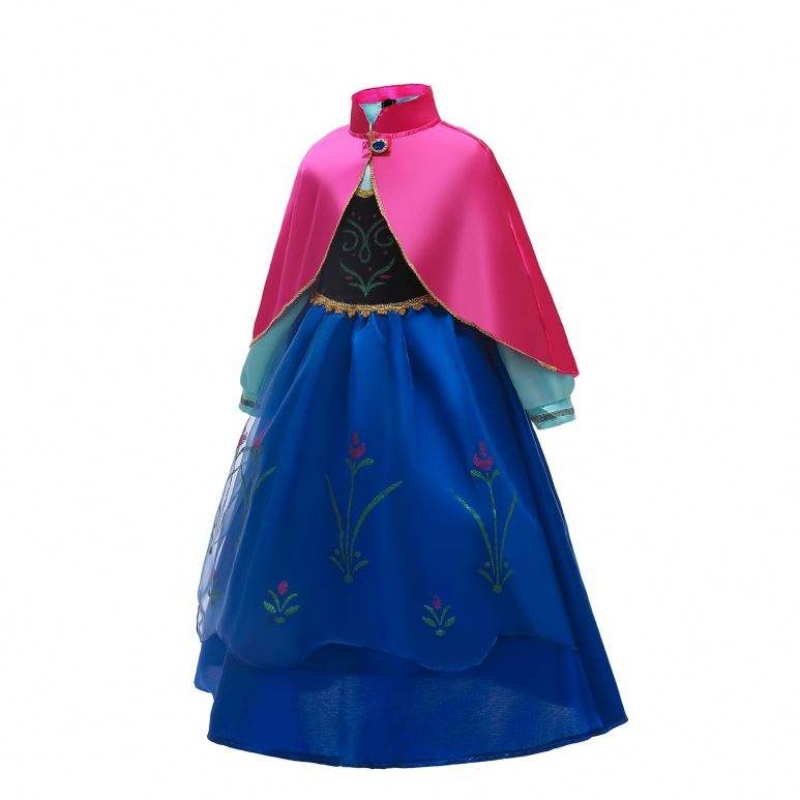 Baige Anna Elsa Cosplay Dress Fairy Tale Halloween Dressesプリンセスアンナパーティーパフォーマンス衣装