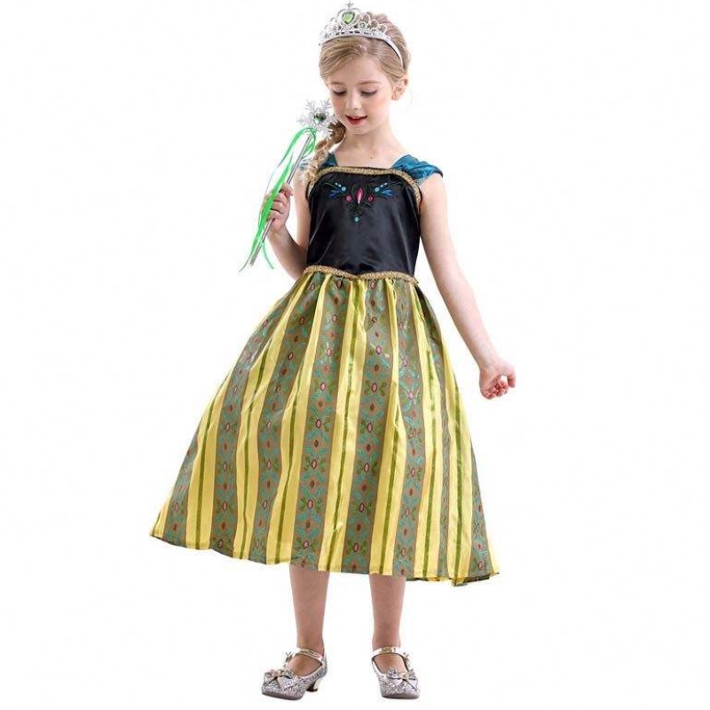 Amazon Hot Selling Fancy Fairytale子供の子供衣装女の子衣装プリンセスドレスhcgd-015