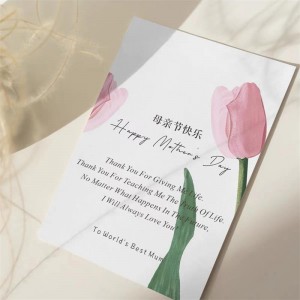 誕生日のグリーティングカード印刷クラフト紙カスタムロゴ印刷150g/200g/250g/300g紙プリントギフトマルチカラーギフト誕生日ギフトありがとうカード