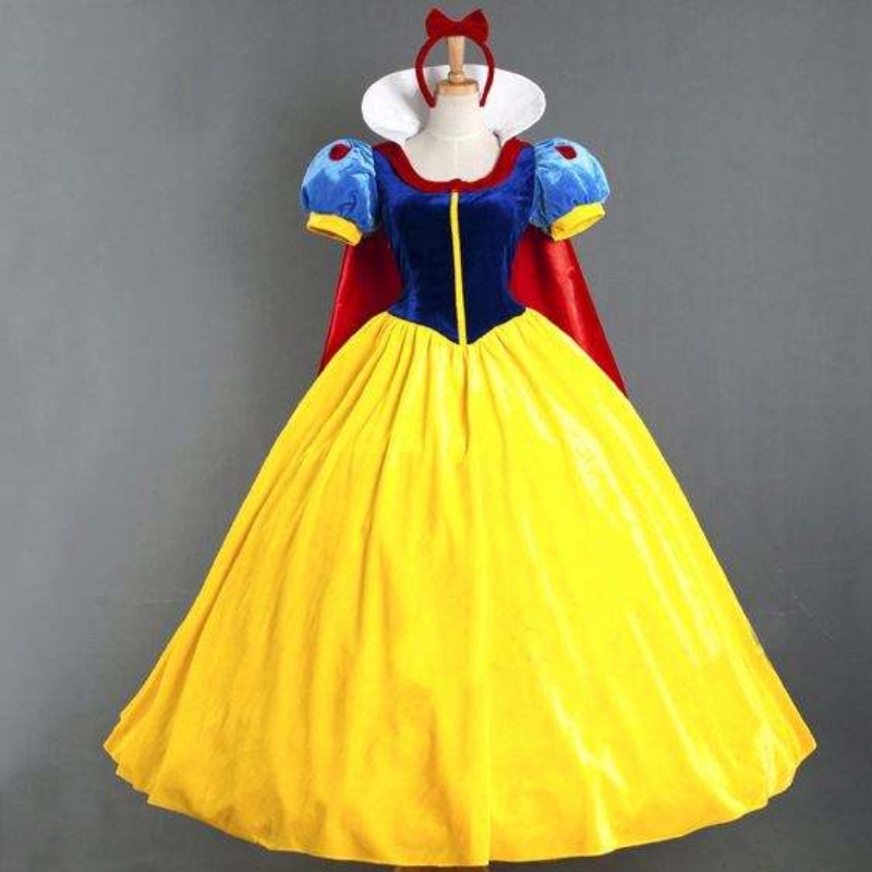大人のコスプレドレススノーホワイトガールプリンセスドレス女性大人/childrenプリンセススノーホワイトハロウィーンパーティーコスチューム
