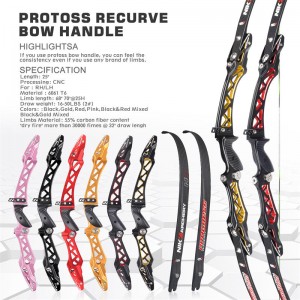 Elongarrow 68Inch/70inch et-11 ilfは競争のために弓のアーチェリーの弓を再巡回します