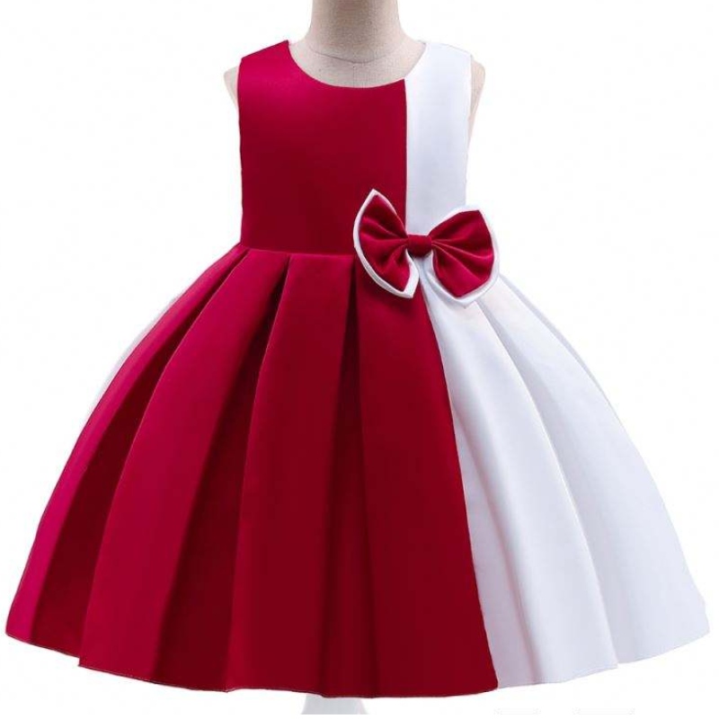 Baige Wholesale Petty Girl Dress Girls Pink Summereeveless Kidsドレス3〜10歳
