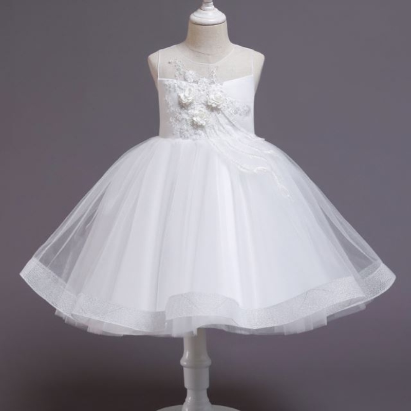 Baige Girl Children Wholesale ClothingKidsPrincess Dress Birthday Party Ball Gown305