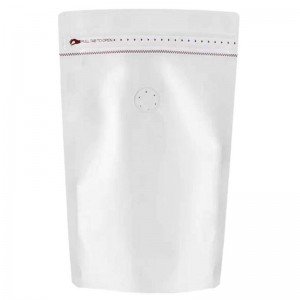 コーヒーは空気バルブ付きのポーチを立てます