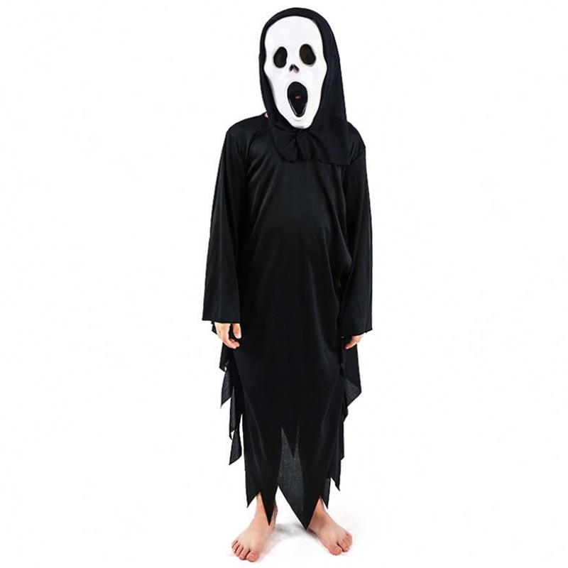 ハロウィーン怖いコスプレスーツボーイズ不気味なファントムドレスアップゴーストコスチュームハロウィーンhcvm-003
