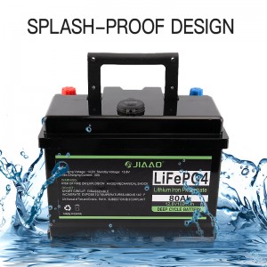LFP太陽電池12 V 80 Ah LifePO 4バッテリーリチウムバッテリー