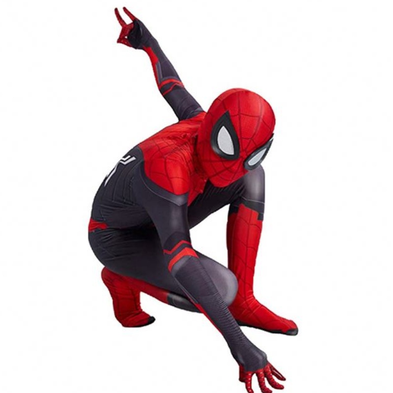 子供向けのスパイダーマンコスチュームボディスーツスパンデックスゼンタイハロウィーンコスプレジャンプスーツ3Dスタイル