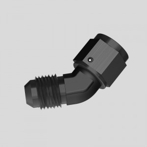 60度女性は3 / 8のNPTの男性スイベルアダプターフィッティングアルミニウム