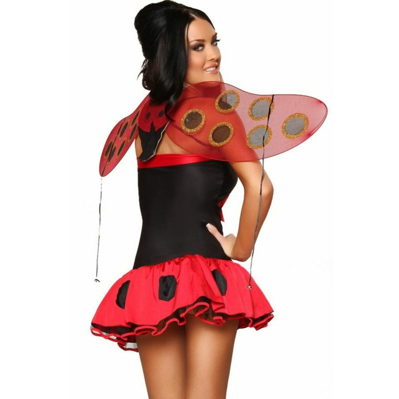 セクシーなてんとう虫ハロウィンコスチューム