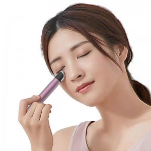 加熱された目のマッサージ器ワンド-イオンフェイシャルマッサージツール、42℃の熱＆振動アイローラーは、本質的な吸収を促進し、アンチエイジングは、暗い円、ふわふわの目、アイバッグ除去を排除