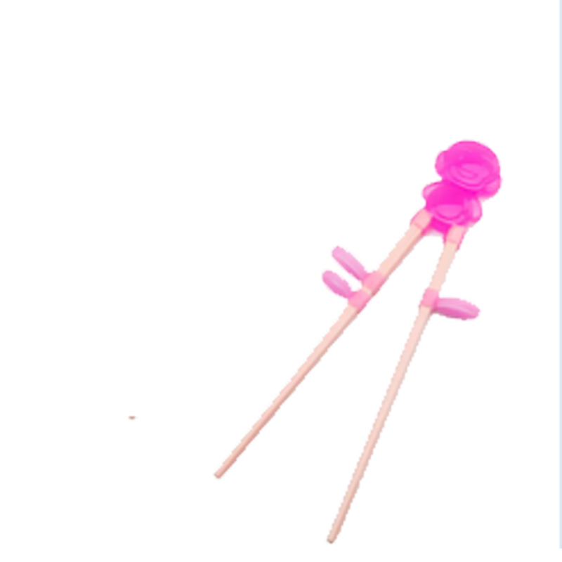 シリコンベイビーチョップスティック幼児の子供の赤ちゃんの箸漫画トレーニング箸