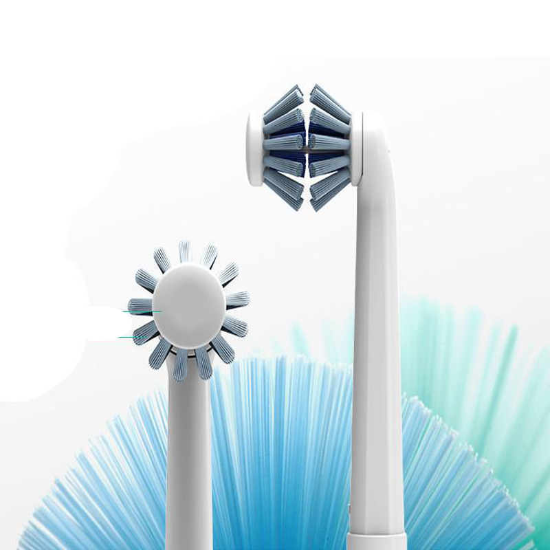 Oabes 2022 New 3D Double Brush Head Rotationクリーニング低ノイズインテリジェント回転成体電気歯ブラシ