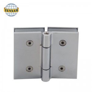 内向きの湾曲したヒンジ