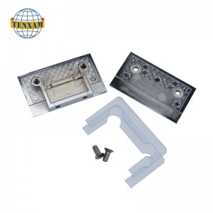 ダブルホールは、0度のガラスクランプを隠しています