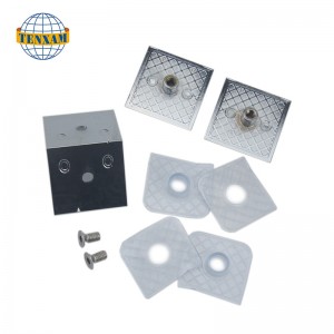 ダブルサイドは、90度固定クランプをキャンバー化しました