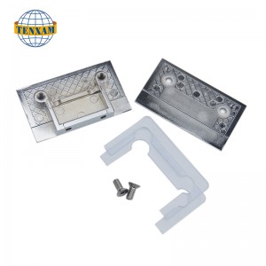 ダブルホールは、180度固定クランプを隠しました