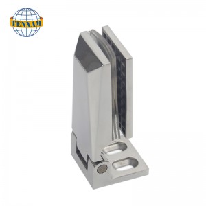 シングルエッジ90度ガラスクランプ