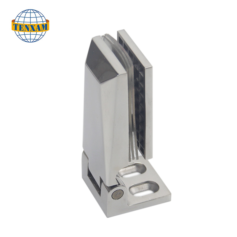 シングルエッジ90度ガラスクランプ