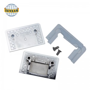 フィレットベベルエッジ0度ガラスクランプ