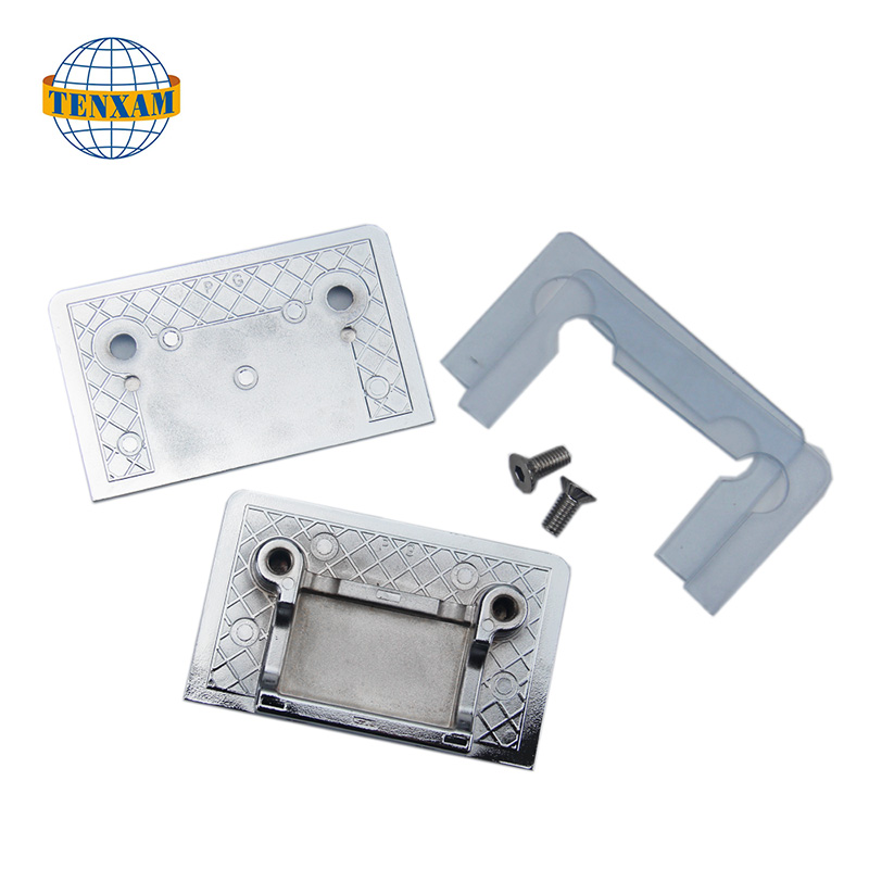 フィレットベベルエッジ0度ガラスクランプ