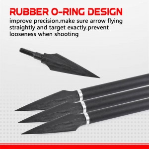 Elongarrow 125粒アーチェリー矢印矢印の矢印矢印の矢印