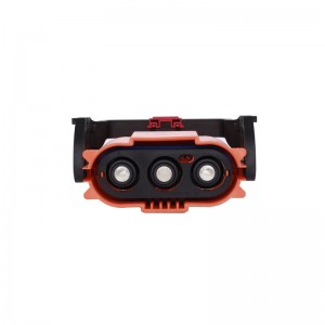 200A/3000V 3ピンDC高電圧コネクタプラグ