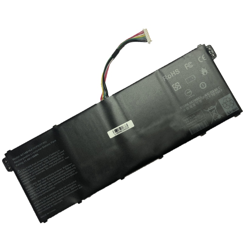 Acer Aspire E3-112 B115 V5-122 132 V3-111 P N15W4 N15Q3 MS2394 EX2519 AC14B18J AC14B13Jラップトップバッテリーに適しています