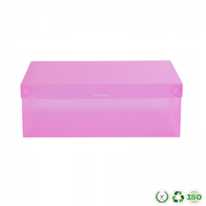 カスタムメイド折りたたみ可能なプラスチック折りたたみ靴ディスプレイストレージボックスパッケージング