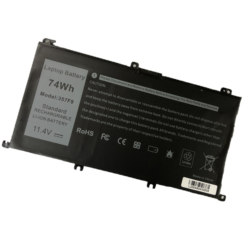 Dell Inspiron 7557 7559 Inspiron 15 7000 7567 7566 5577 5576 7759 357F9 P57F P65Fラップトップバッテリーに適しています