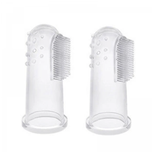 柔らかい毛のシリコンキッズベイビー幼児歯ケアフィンガー歯ブラシ